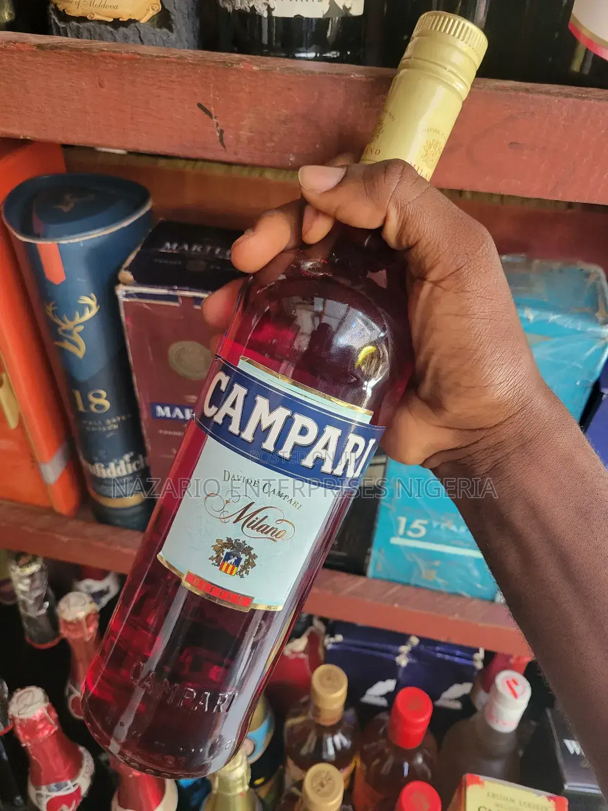 Campari 1ltr. By 12 Bottles