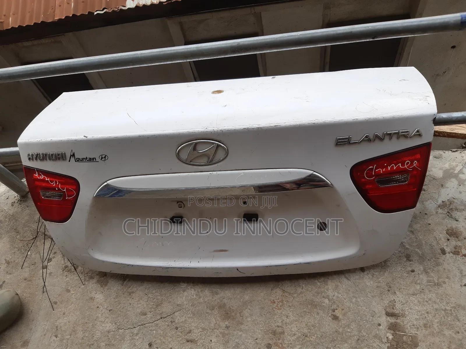 Complete Boot Hyundai Elantra 2007 2009 Model Tokunbo