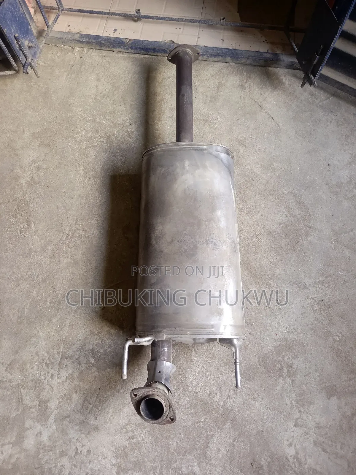 Land Cruiser Prado 2008-2015 Big Center Exhaust Pot .