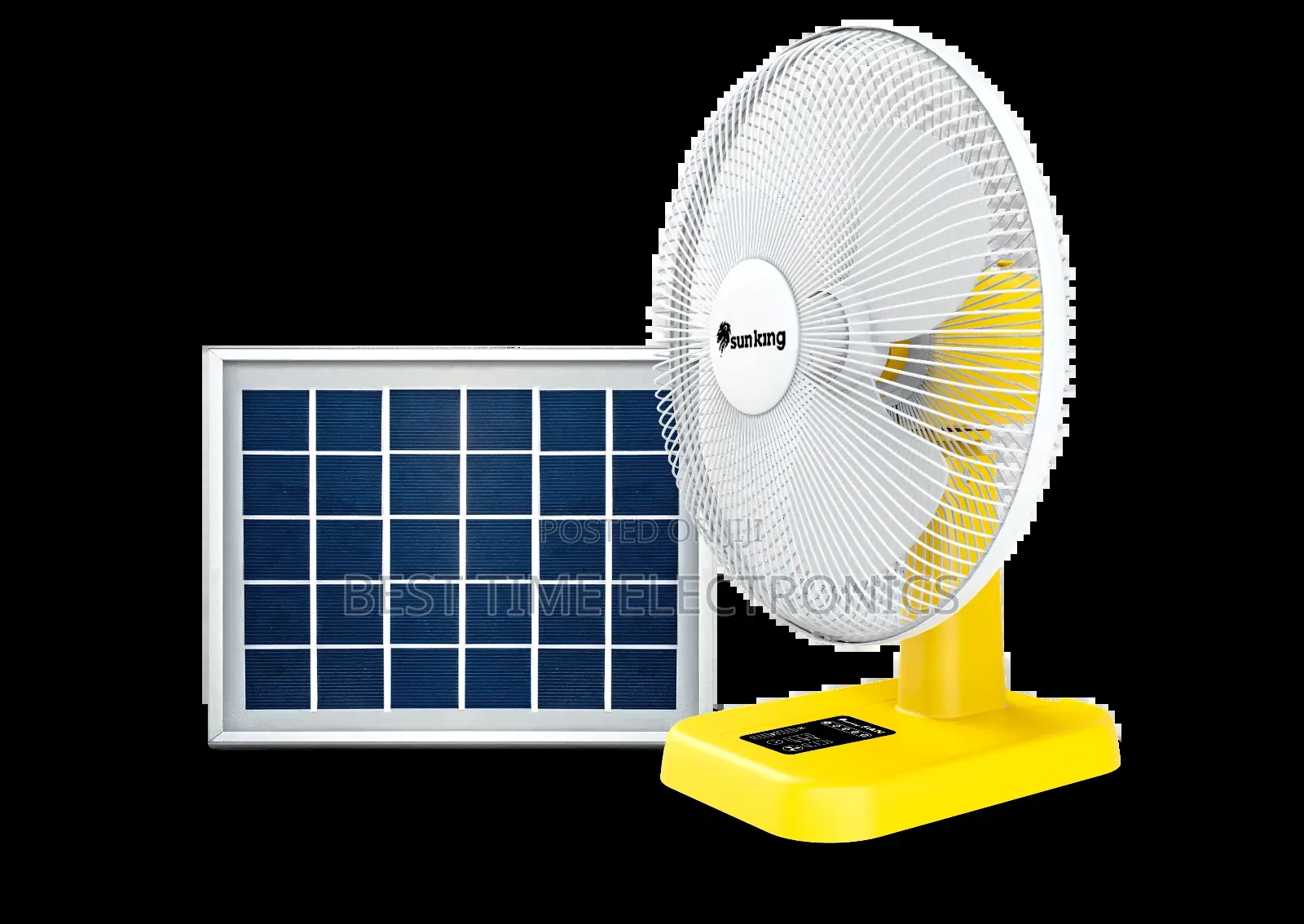 Original 16" Sunking Solar Table Fan