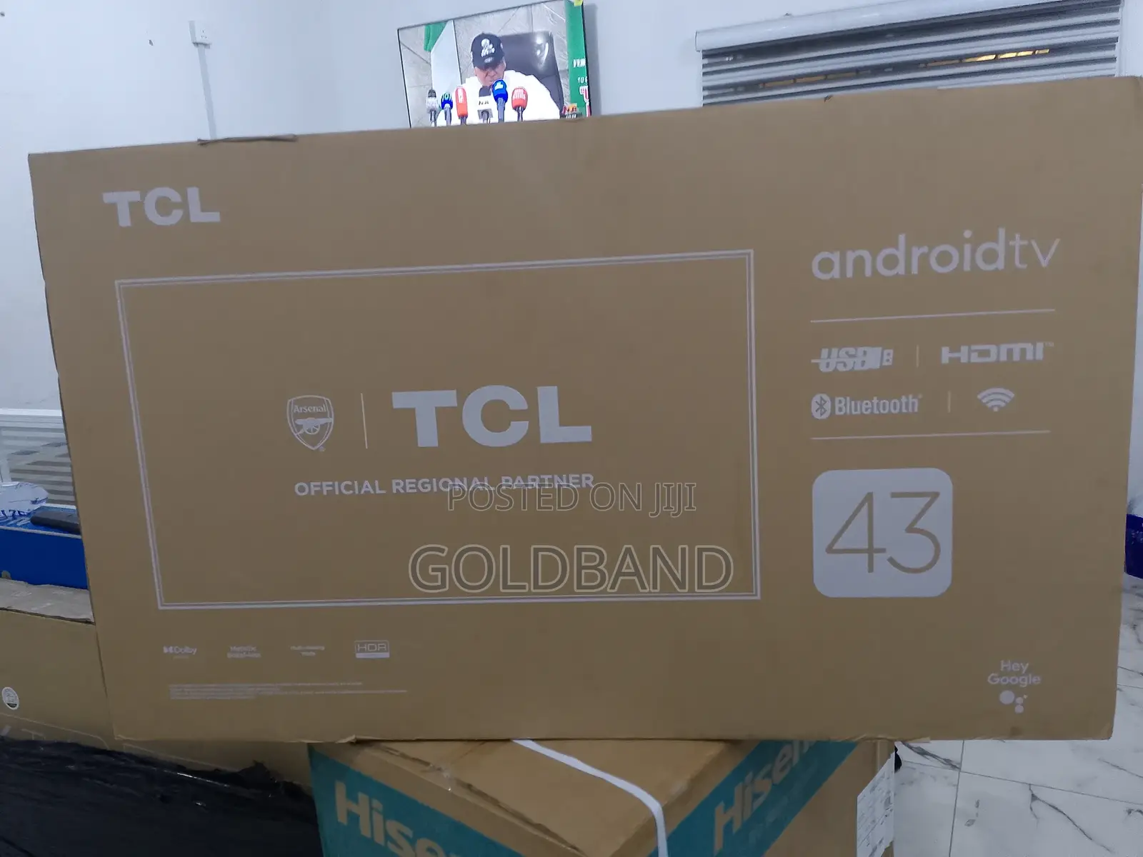 TCL 43" Power-Saving Smart Tv (43s5400a)