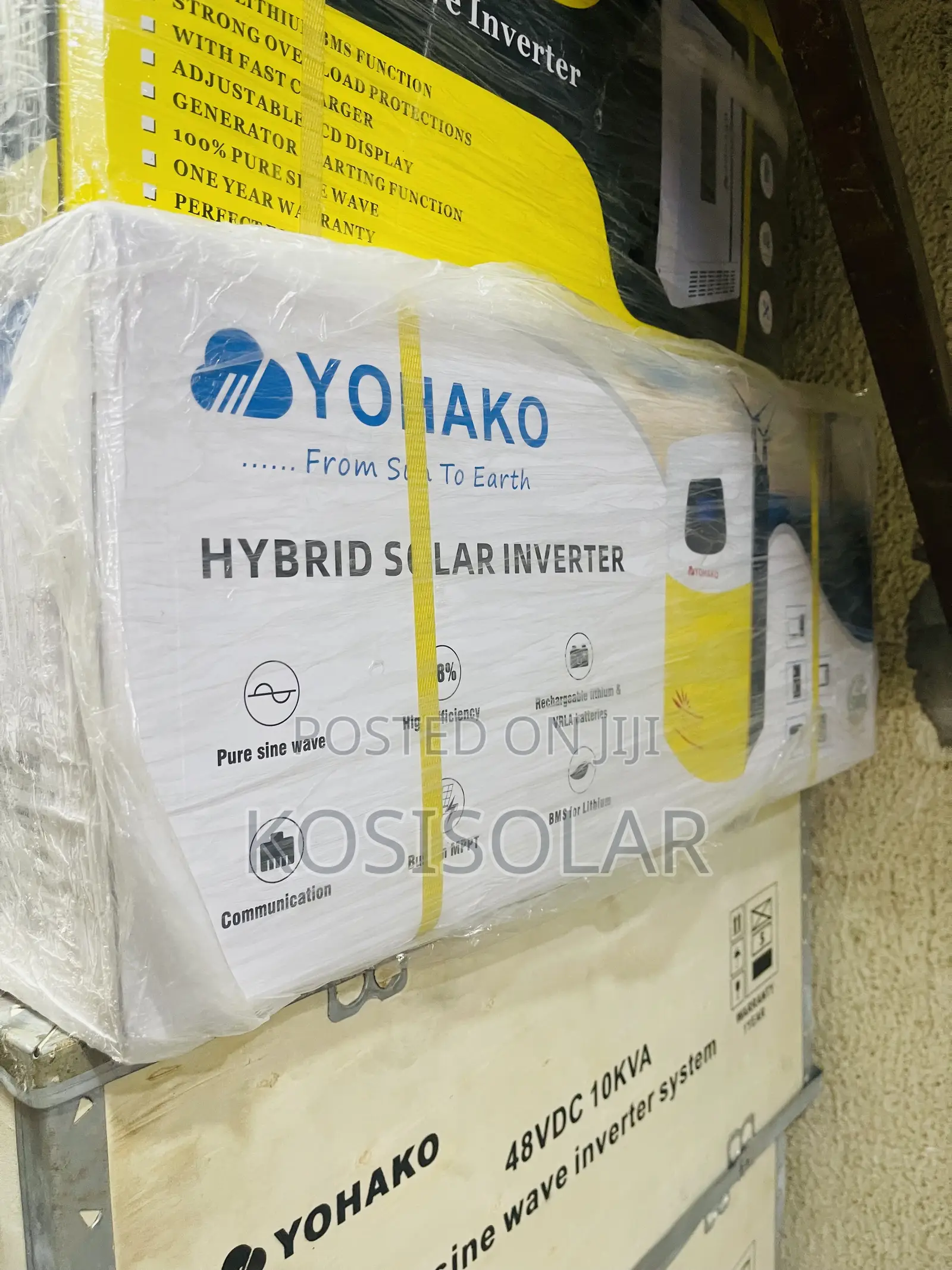 10kva 48v Yohako Hybrid Solar Inverter