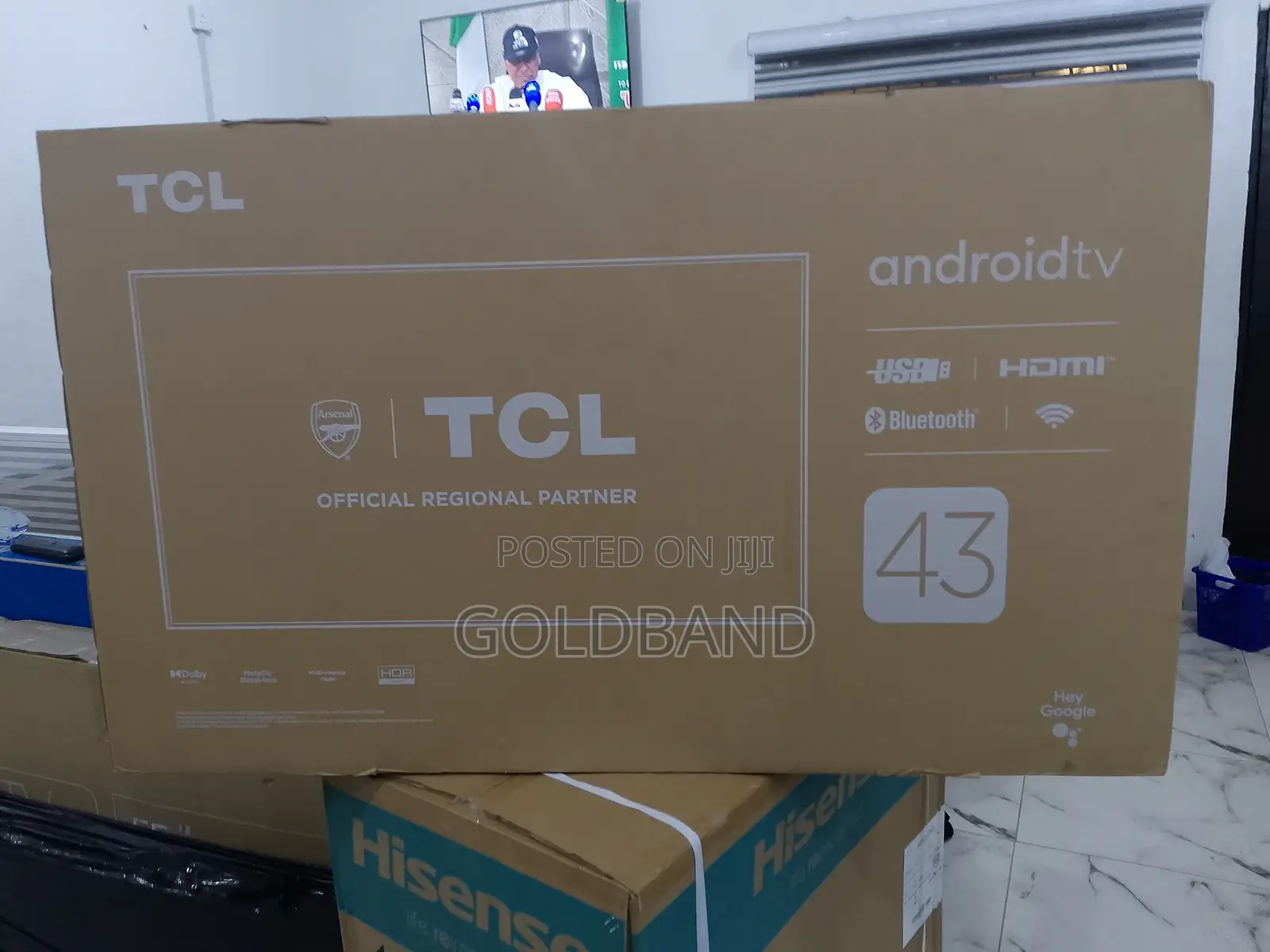 TCL 43" Colourful Smart Tv (43s5400a)