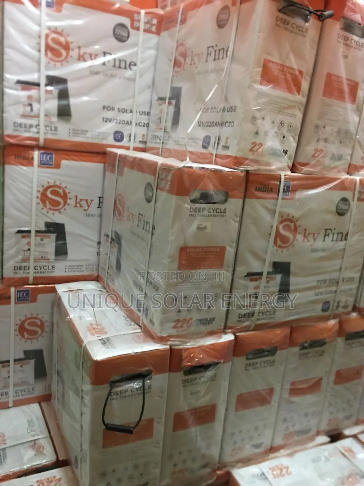 220ah Skyfine Tubular Battery