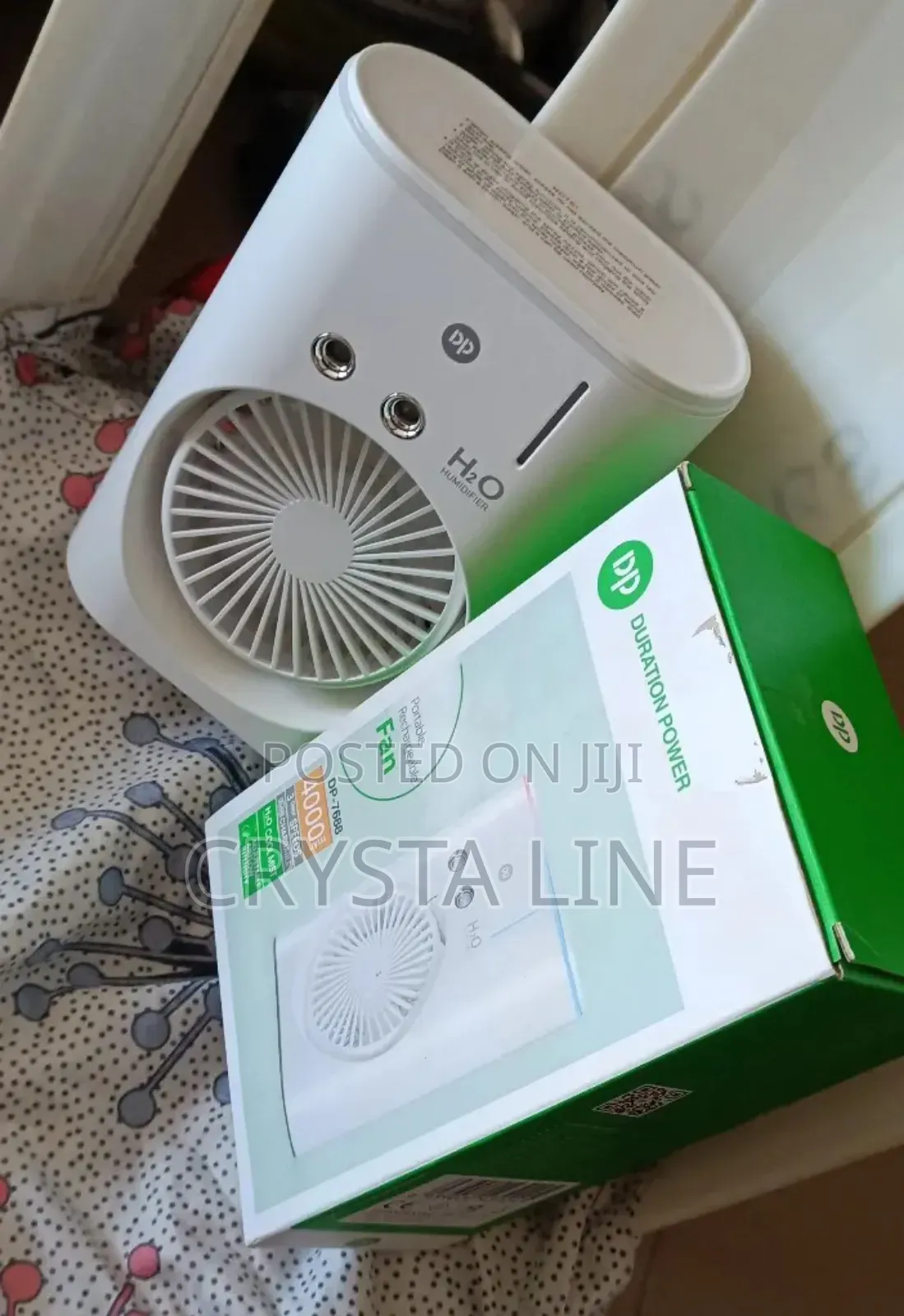 Rechargeable Water Humidifier Fan