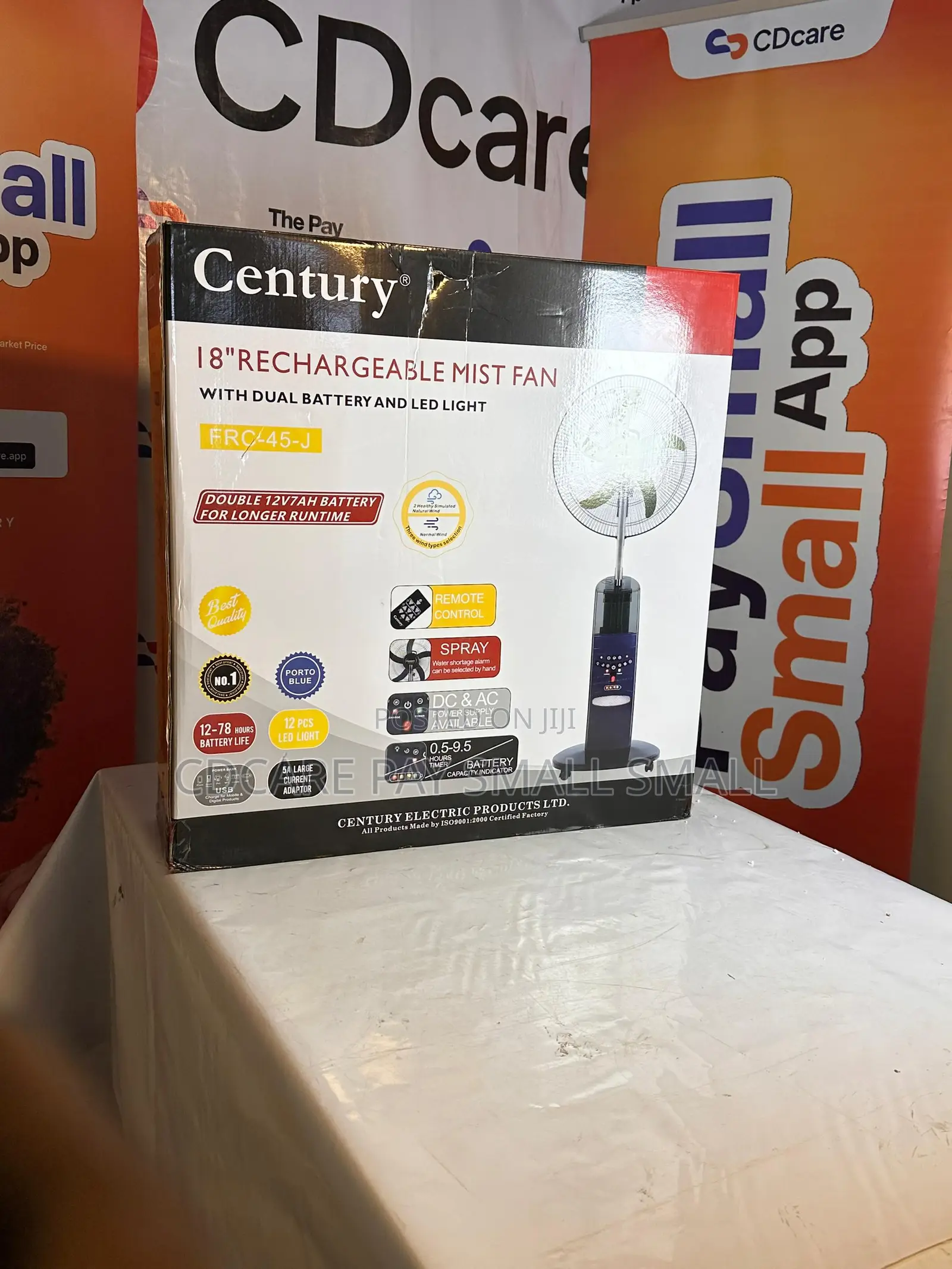 Pay Small Small Century Mist Fan On Cdcare.App