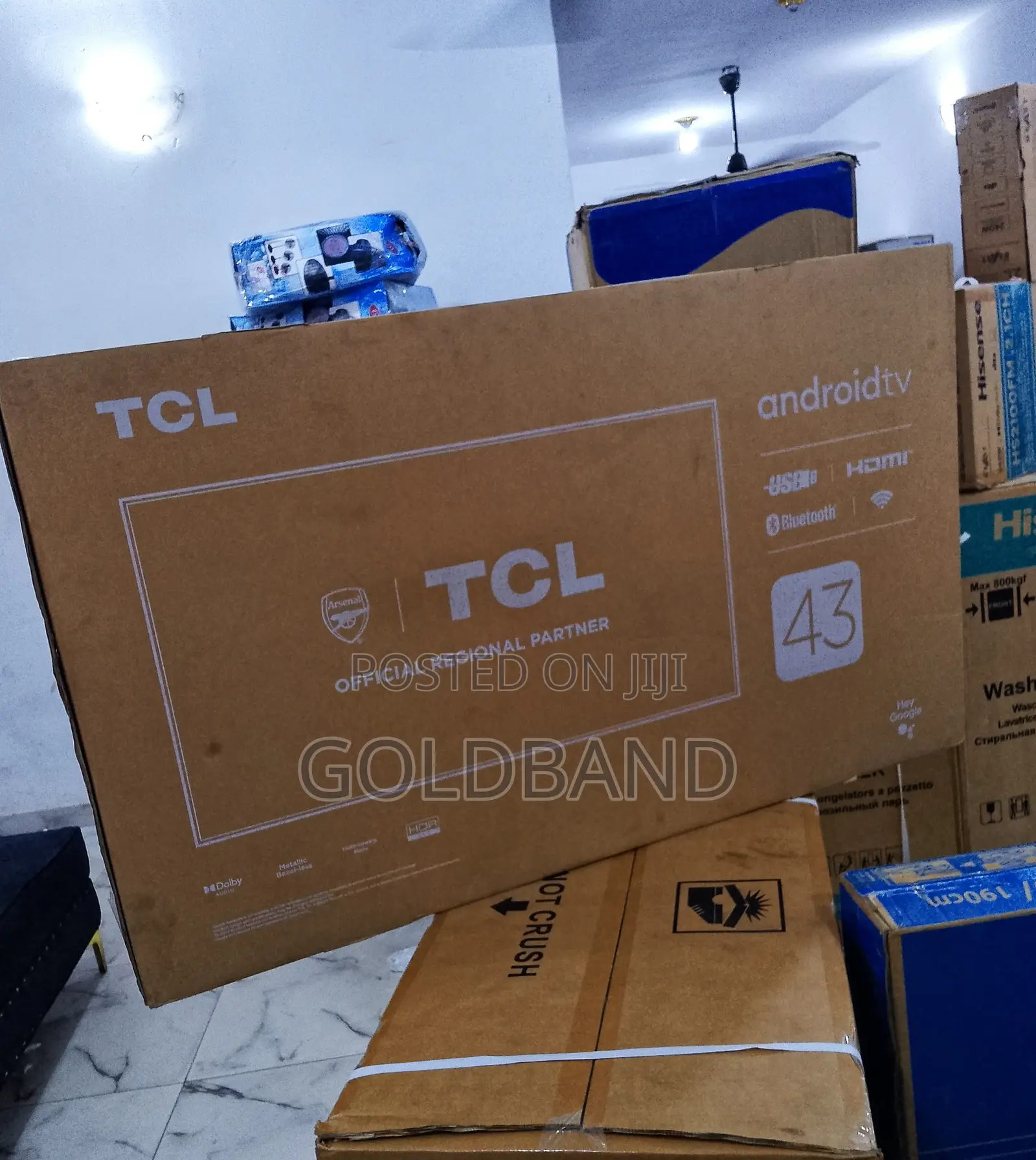 TCL 43" Crystal Clear Display Smart Tv (43s5400a)