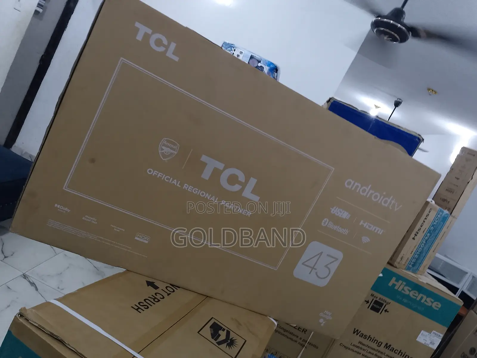 TCL 43" Smart Tv With Wifi Connections (43s5400a)