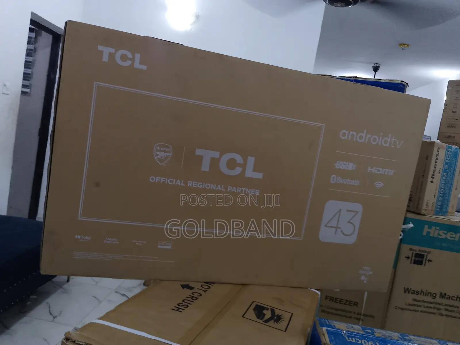 TCL 43" Smart Tv With Wifi Connections (43s5400a)