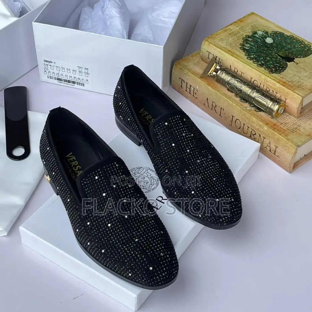 Original Versave Casual Stone Loafers Shoes