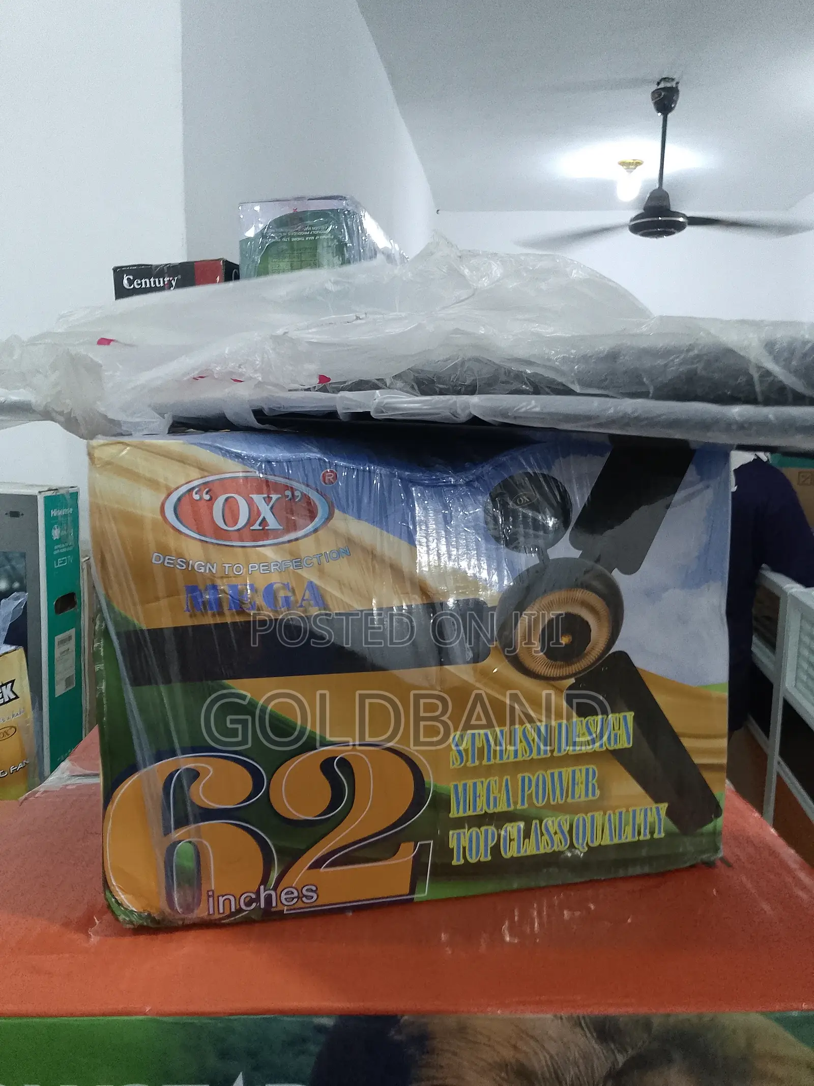 Ox Mega 62" Windy Ceiling Fan