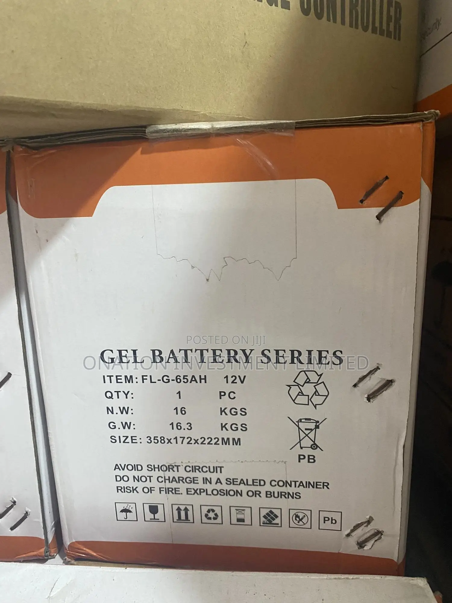 65ah 12v Choice Solar Gel Battery