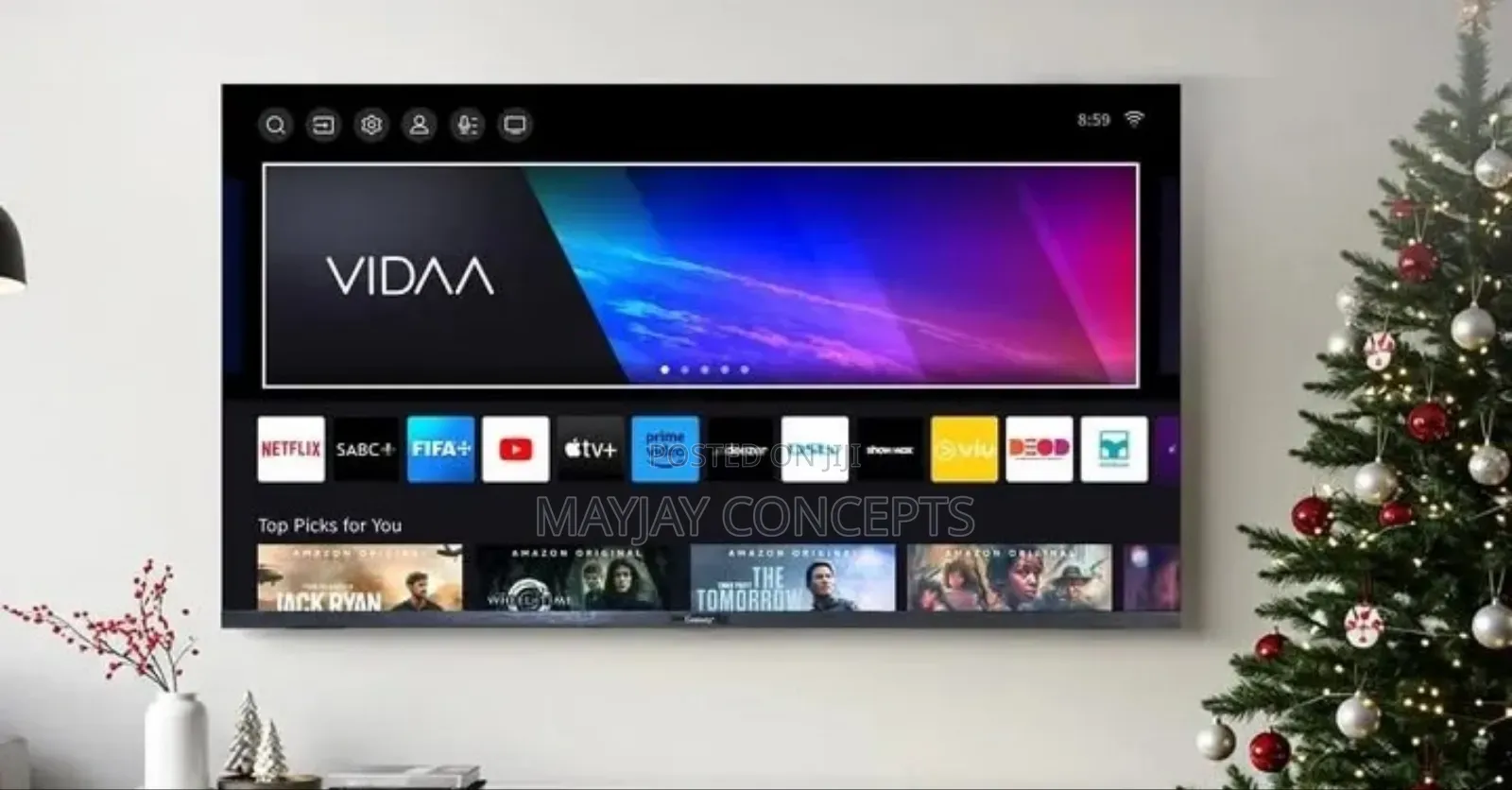 Century 50 Inches Smart Tv-Netflix,Android,Hdmi, Ultrahd