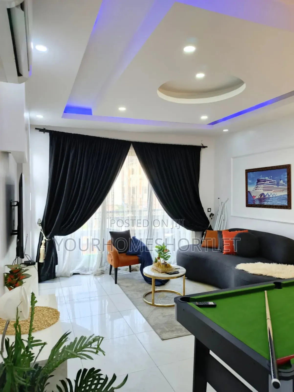 Two Bedrooms With Snooker,Gym and Rooftop