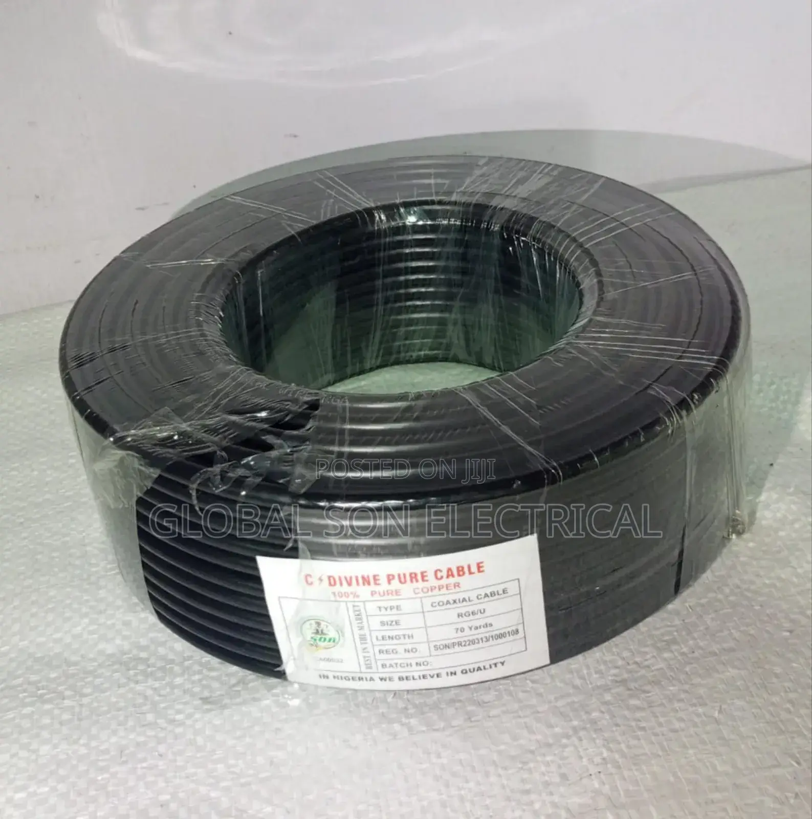 Tv Cable Pure Copper C Divine Brand
