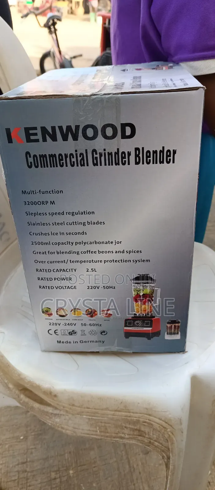 New Kenwood Electric Blender