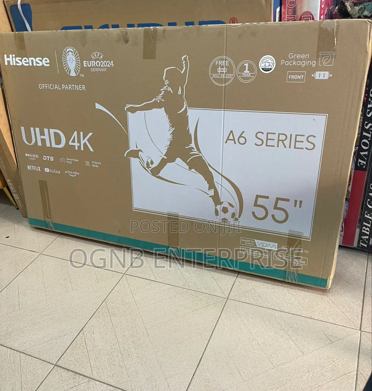 55 Inches A6 Series Vidaa Smart Hisense Tv