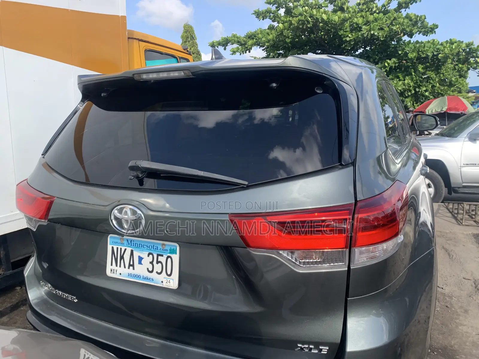 Toyota Highlander Limited 4dr SUV AWD (3.5L 6cyl 6A) 2015 Gray