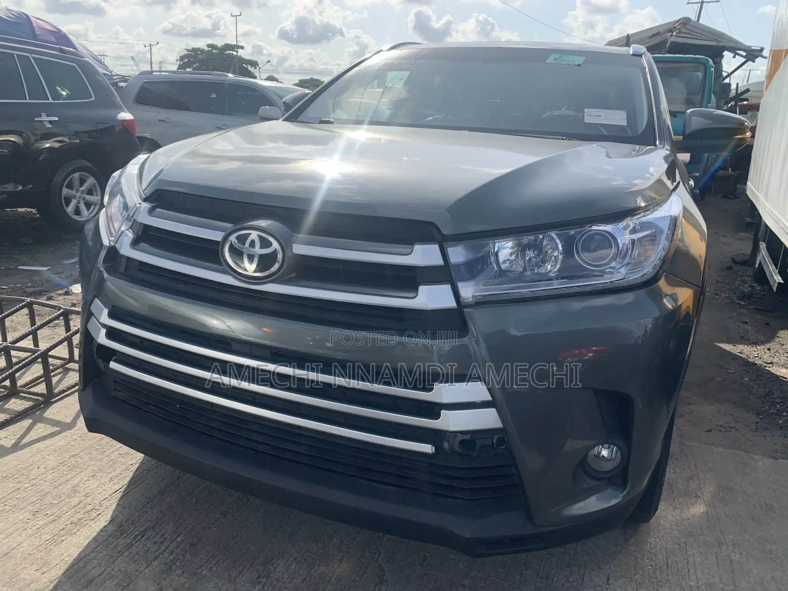 Toyota Highlander Limited 4dr SUV AWD (3.5L 6cyl 6A) 2015 Gray
