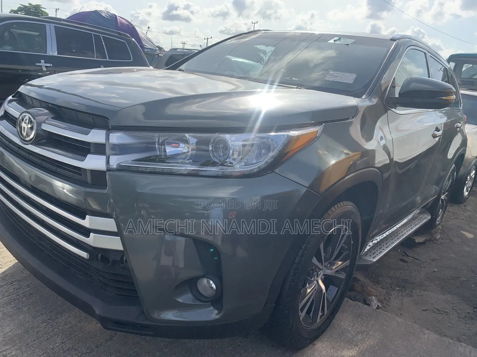 Toyota Highlander Limited 4dr SUV AWD (3.5L 6cyl 6A) 2015 Gray