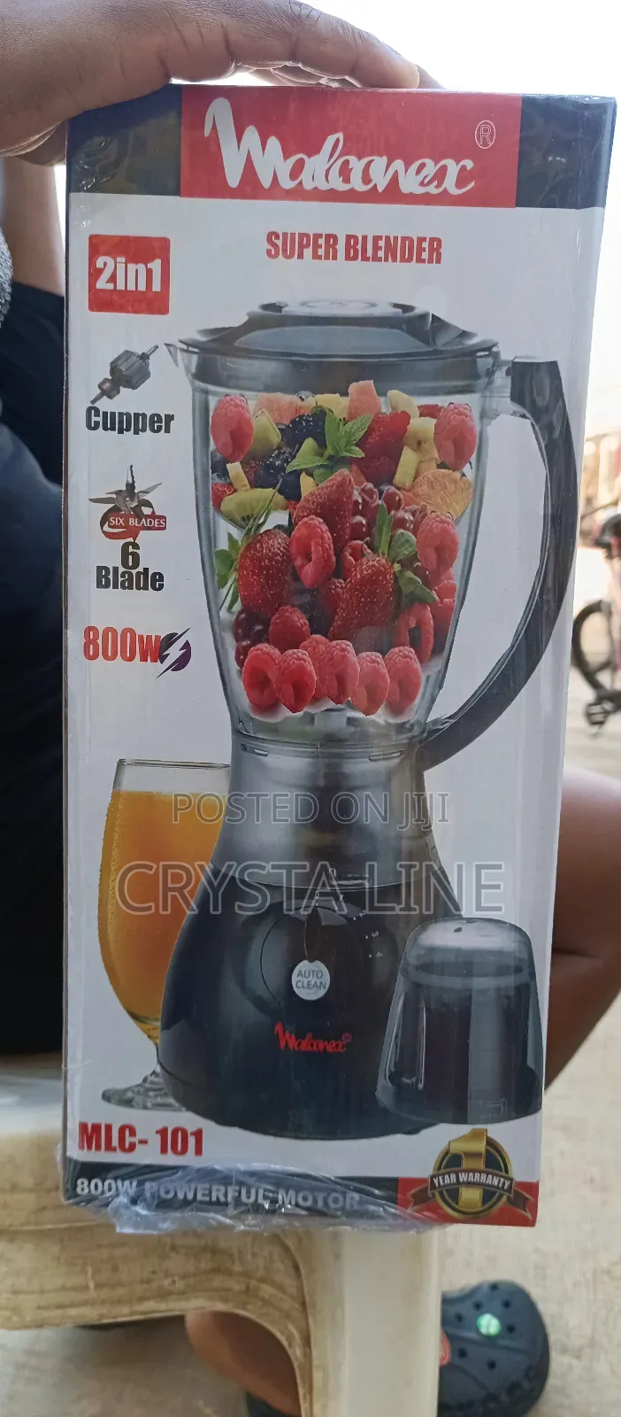 New Malcunex Electric Blender