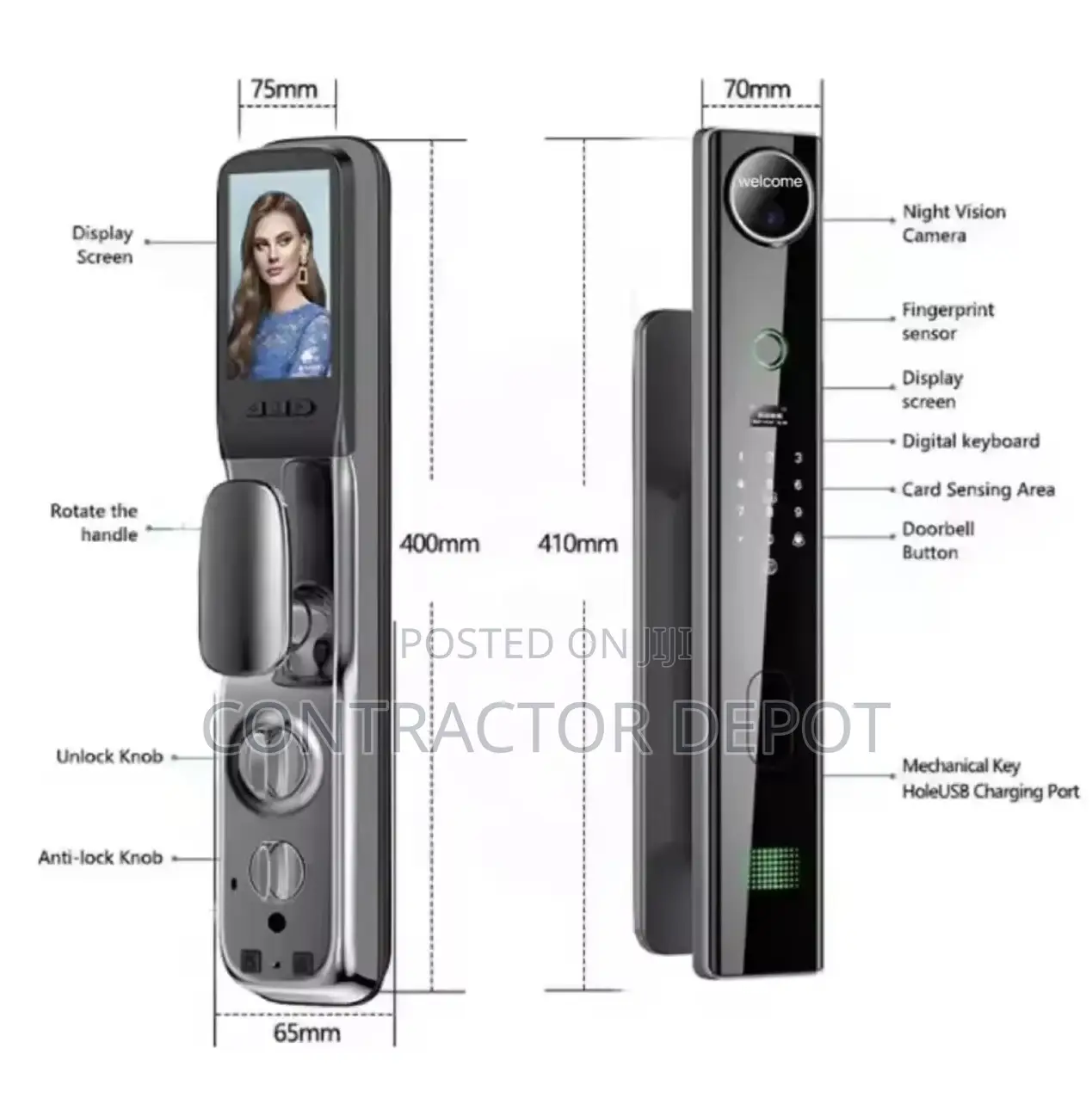 Wholesale Factory Price Electric Tuya App Smart Lock