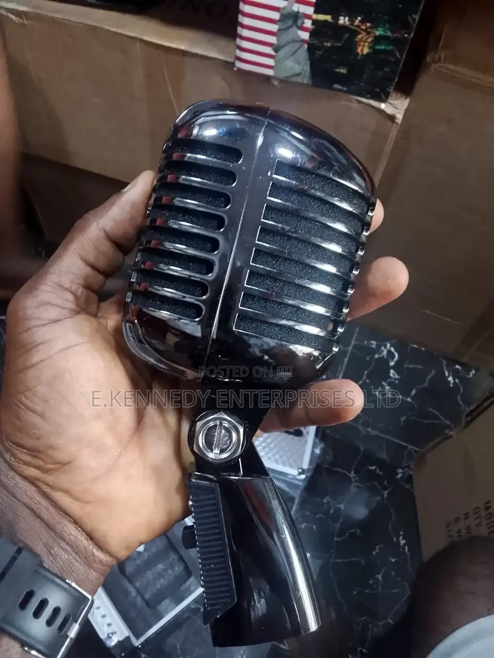 Orginal Shure 55sh Series Vintage Studio Microphone(Black)