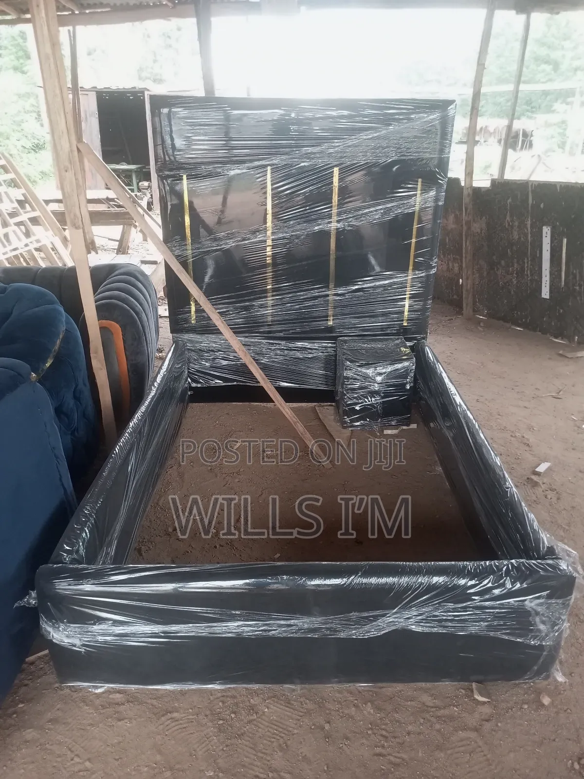 4.5 by 6 Bedframe Upholstery