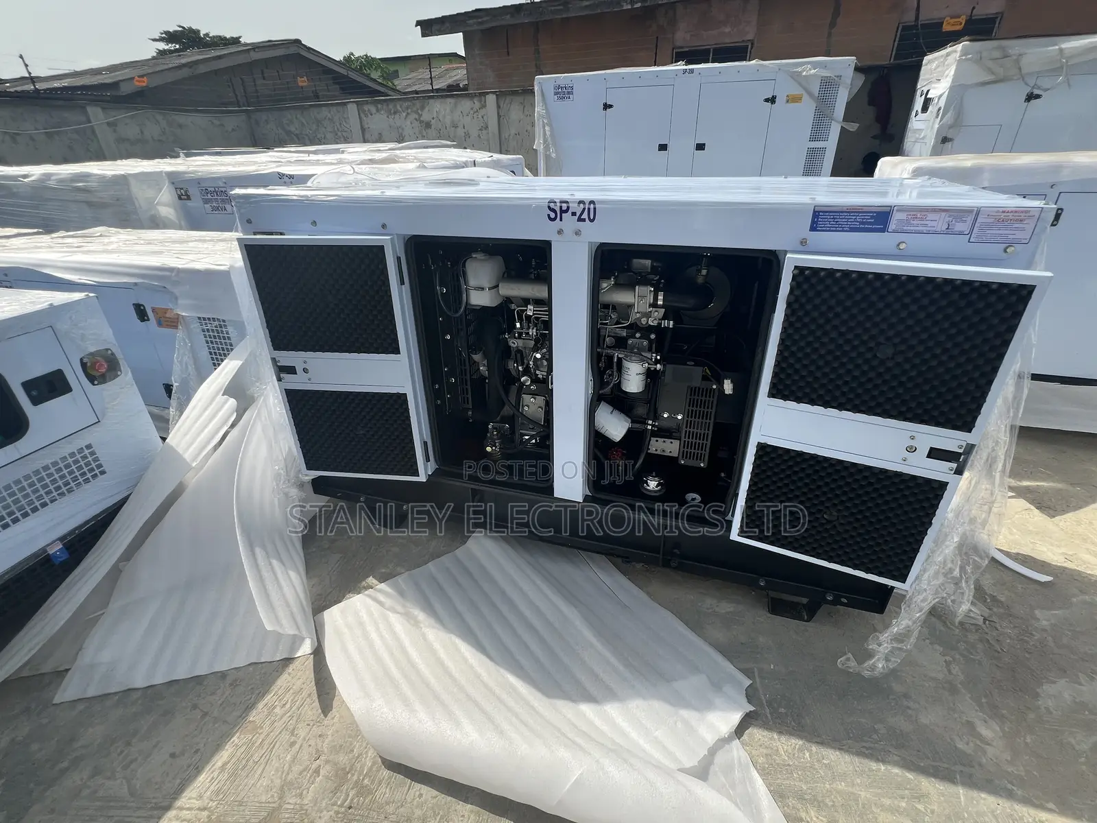 Super Strong 20kva Perkins Sp Generator Diesel 100% Copper