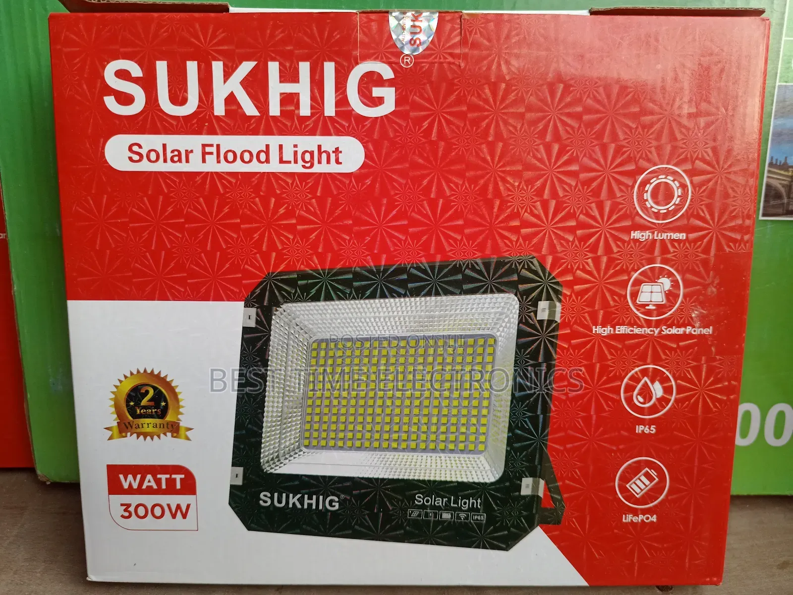 300w Sukhig Solar Flood Light