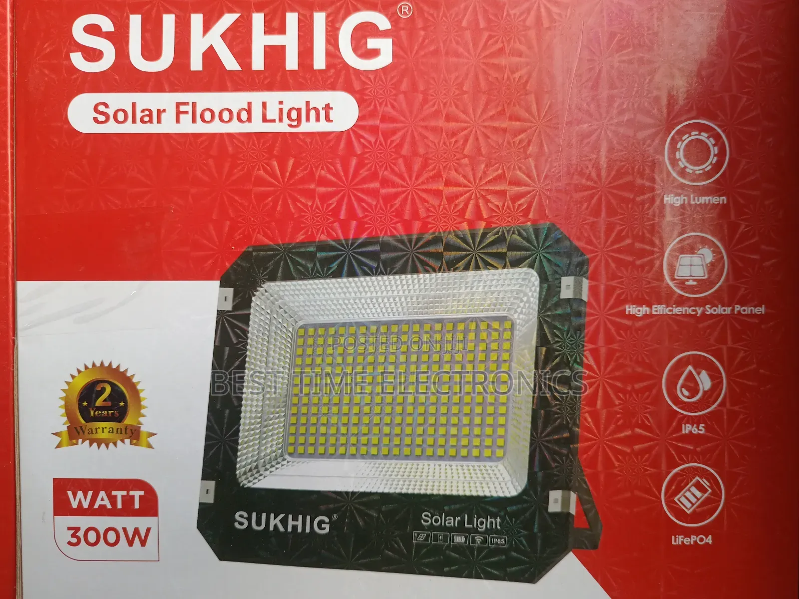 300w Sukhig Solar Flood Light