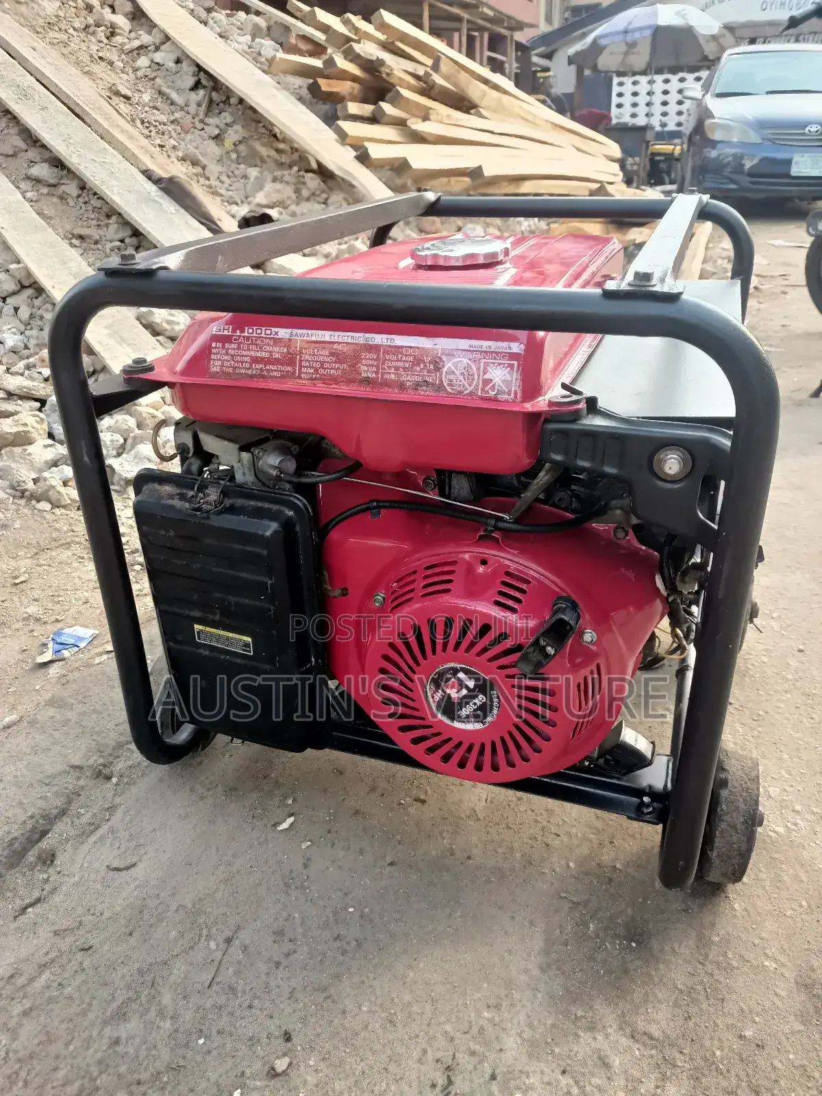 Used 7kva Elemax Japan Generator 💯 Copper Coil