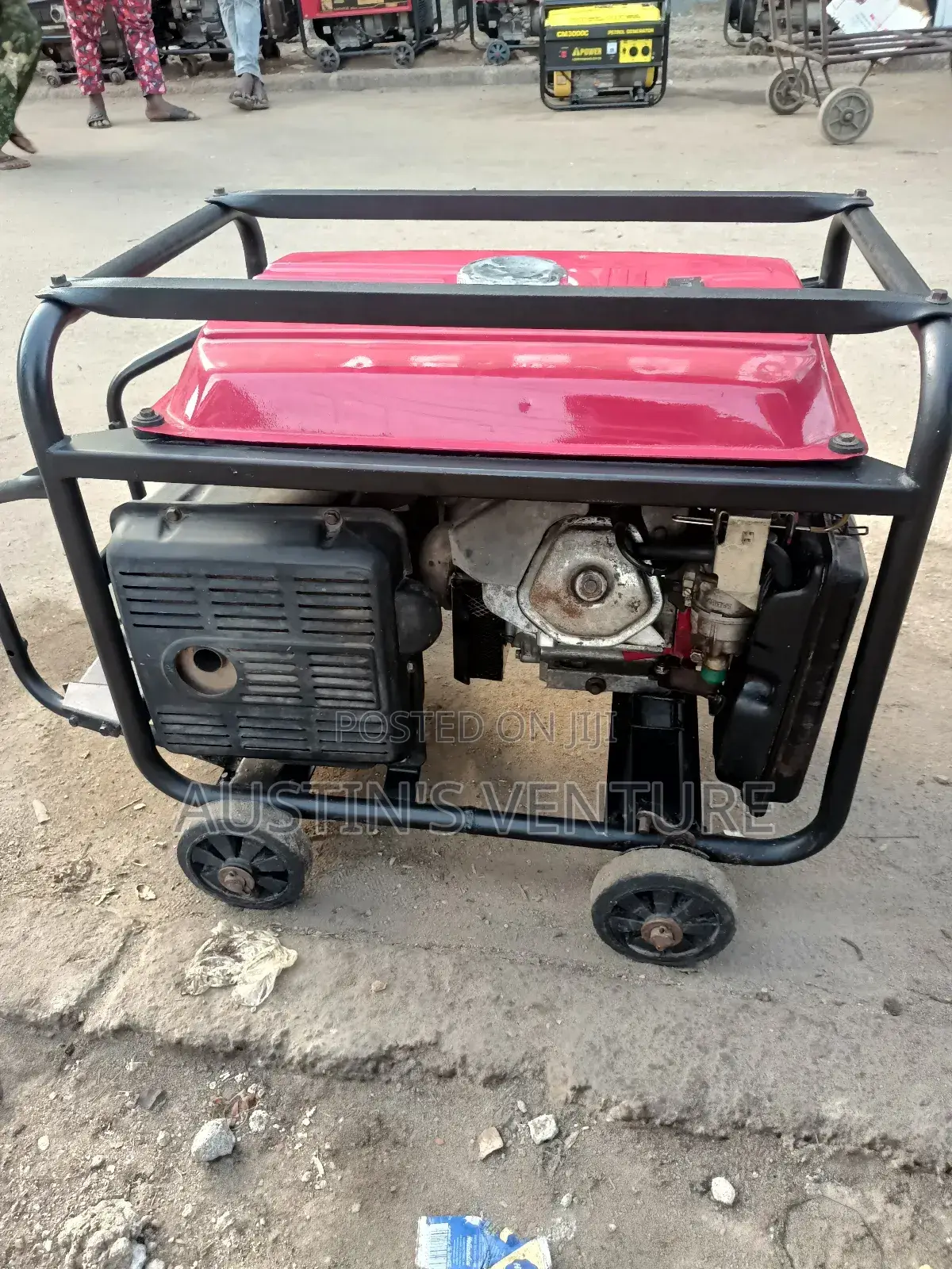 Used 7kva Elemax Japan Generator 💯 Copper Coil