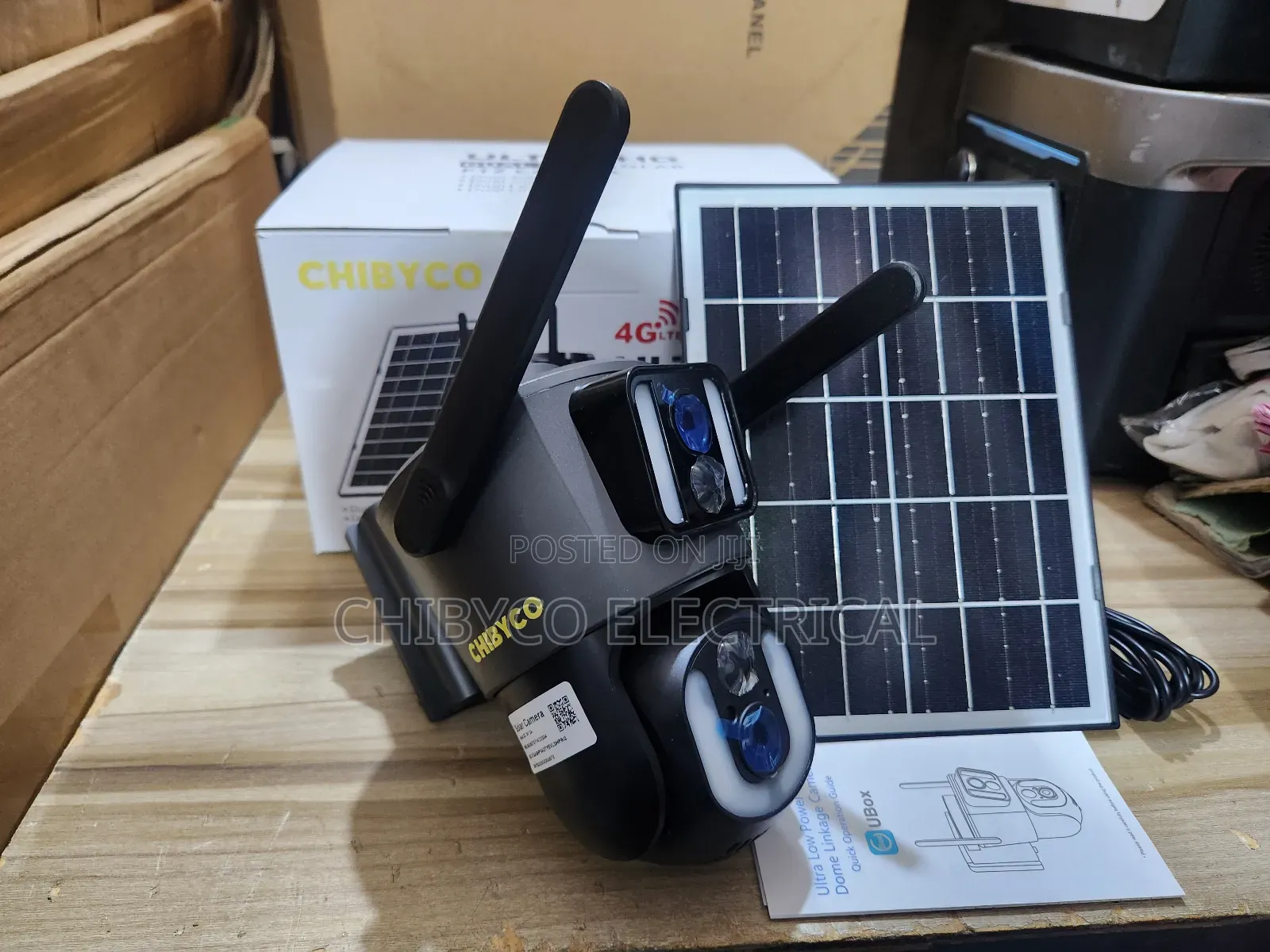 8mp Ubox Solar Camera