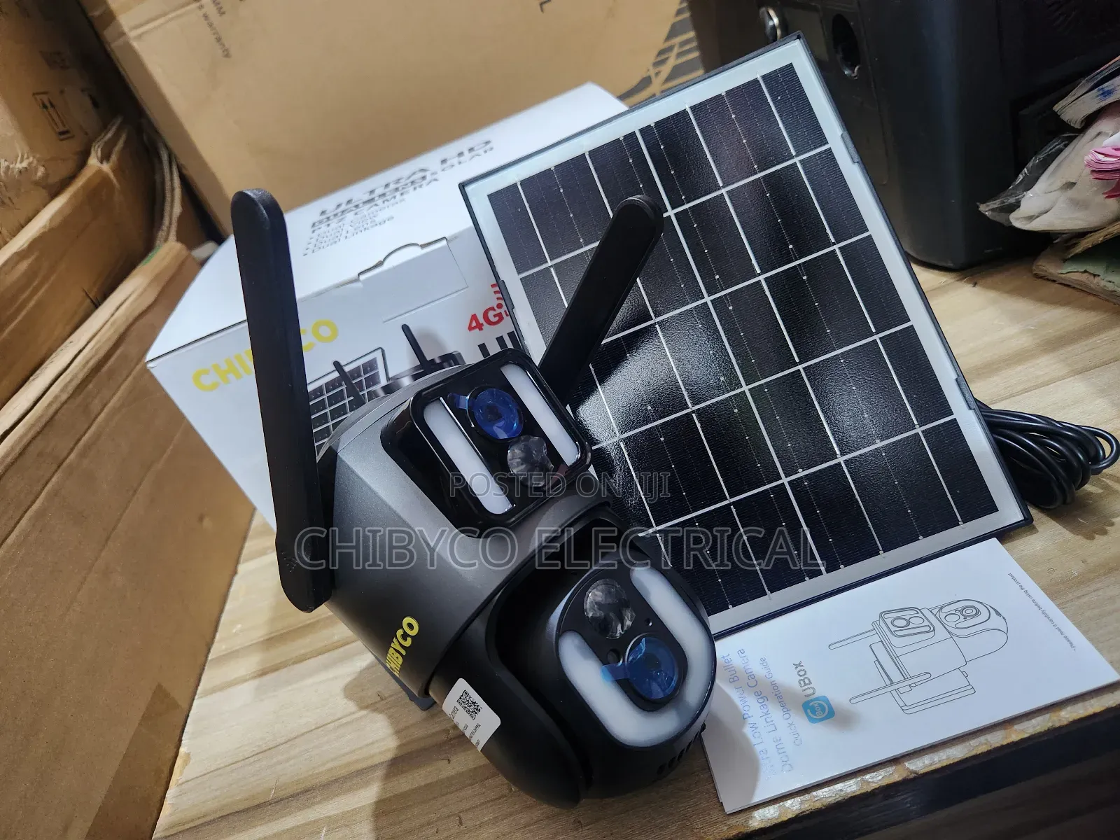 8mp Ubox Solar Camera