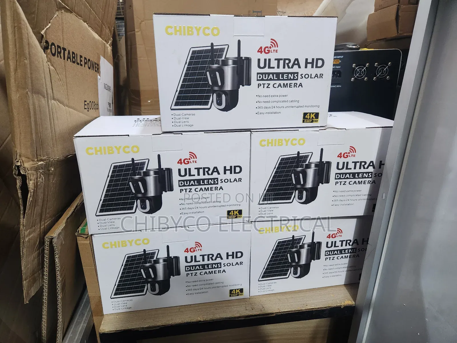 8mp Ubox Solar Camera