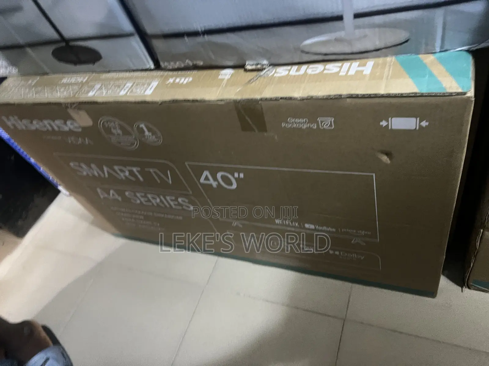 Hisense 40” A4k Smart Tv