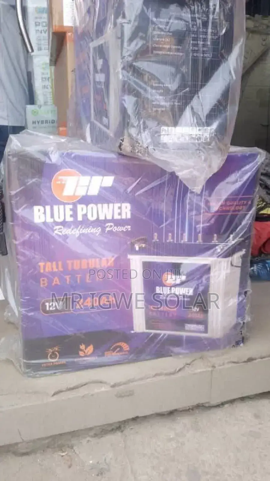 Blue Power Tubular Battery