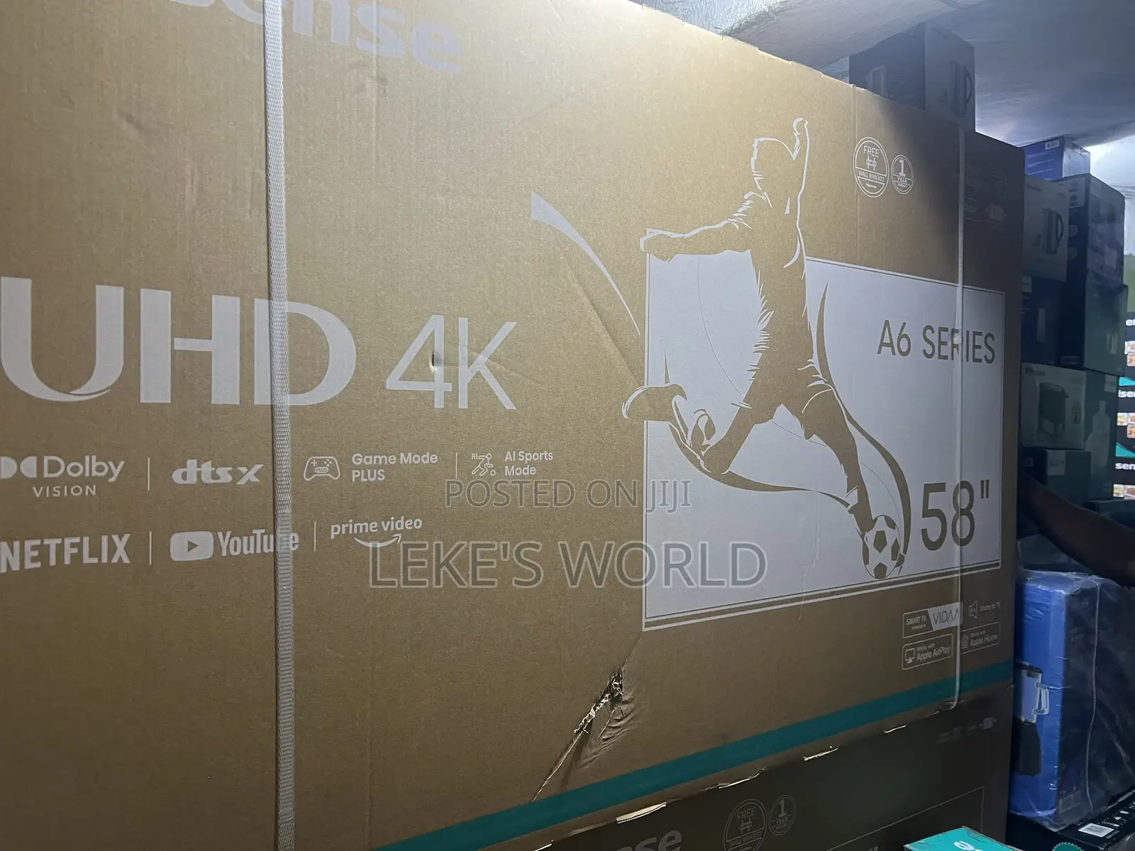 Hisense 58” A6n Uhd Smart Tv