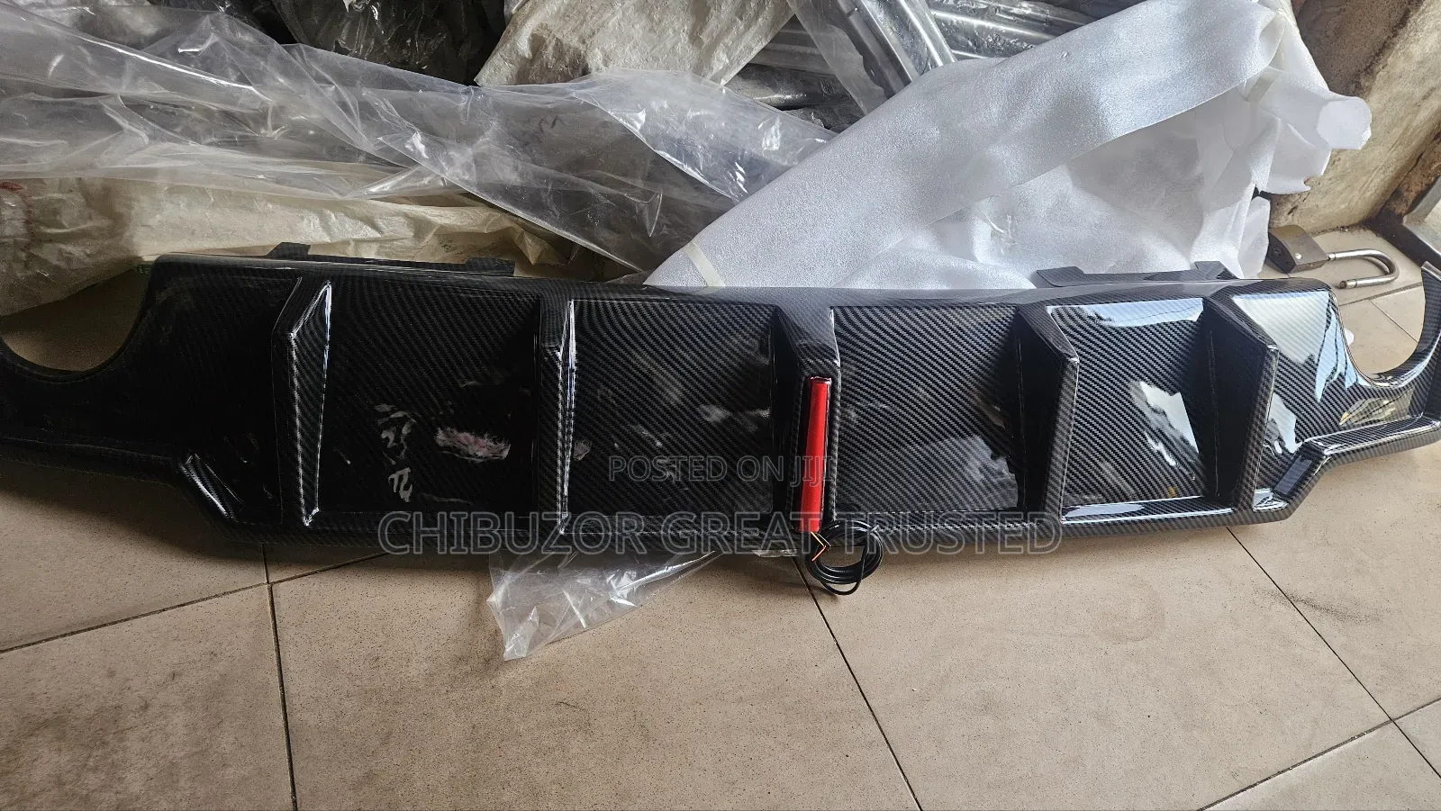 Back Bumper Diffuser (Carbon Fiber) for Is 250