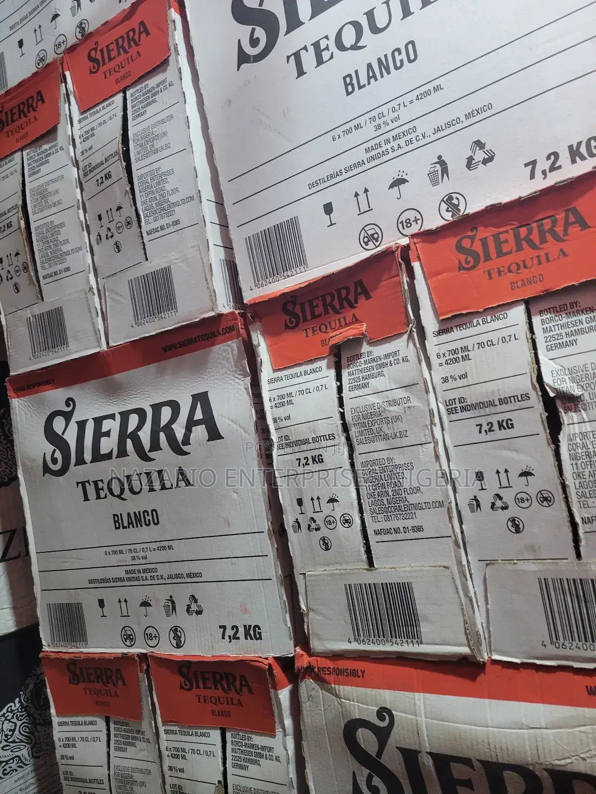 Sierra Tequila Blanco by 12 Bottles