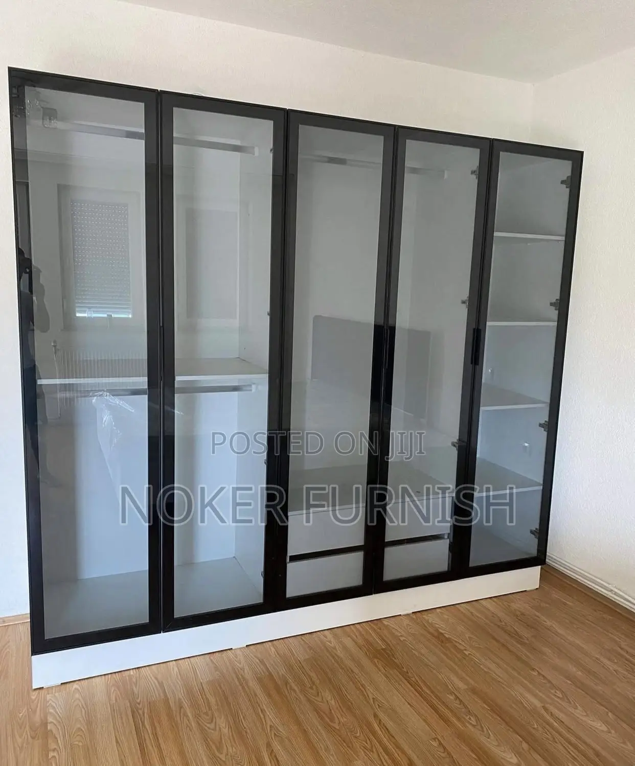 Closet Wardrobes With Glass Doors
