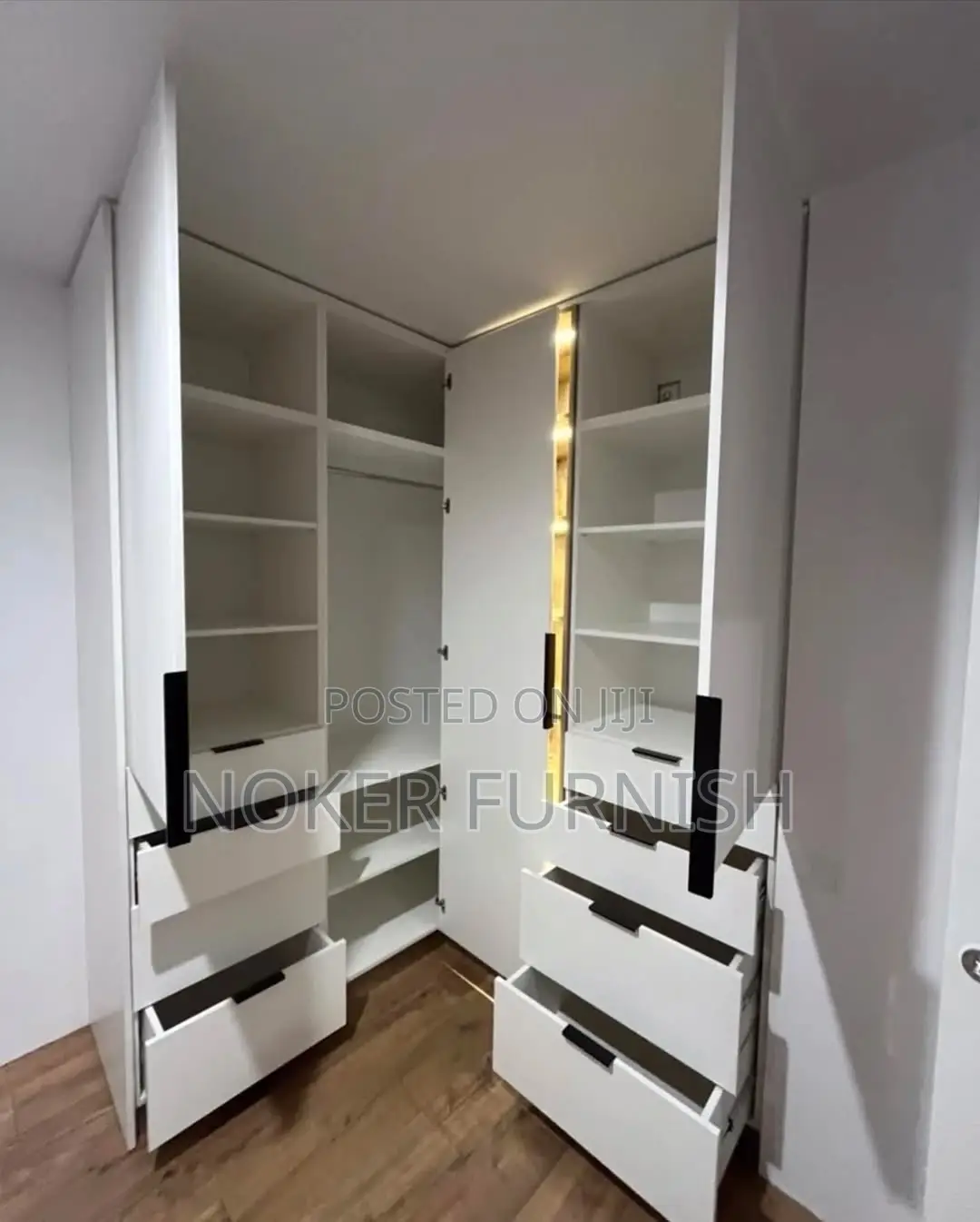 Home Closet Wardrobes- With Shelves
