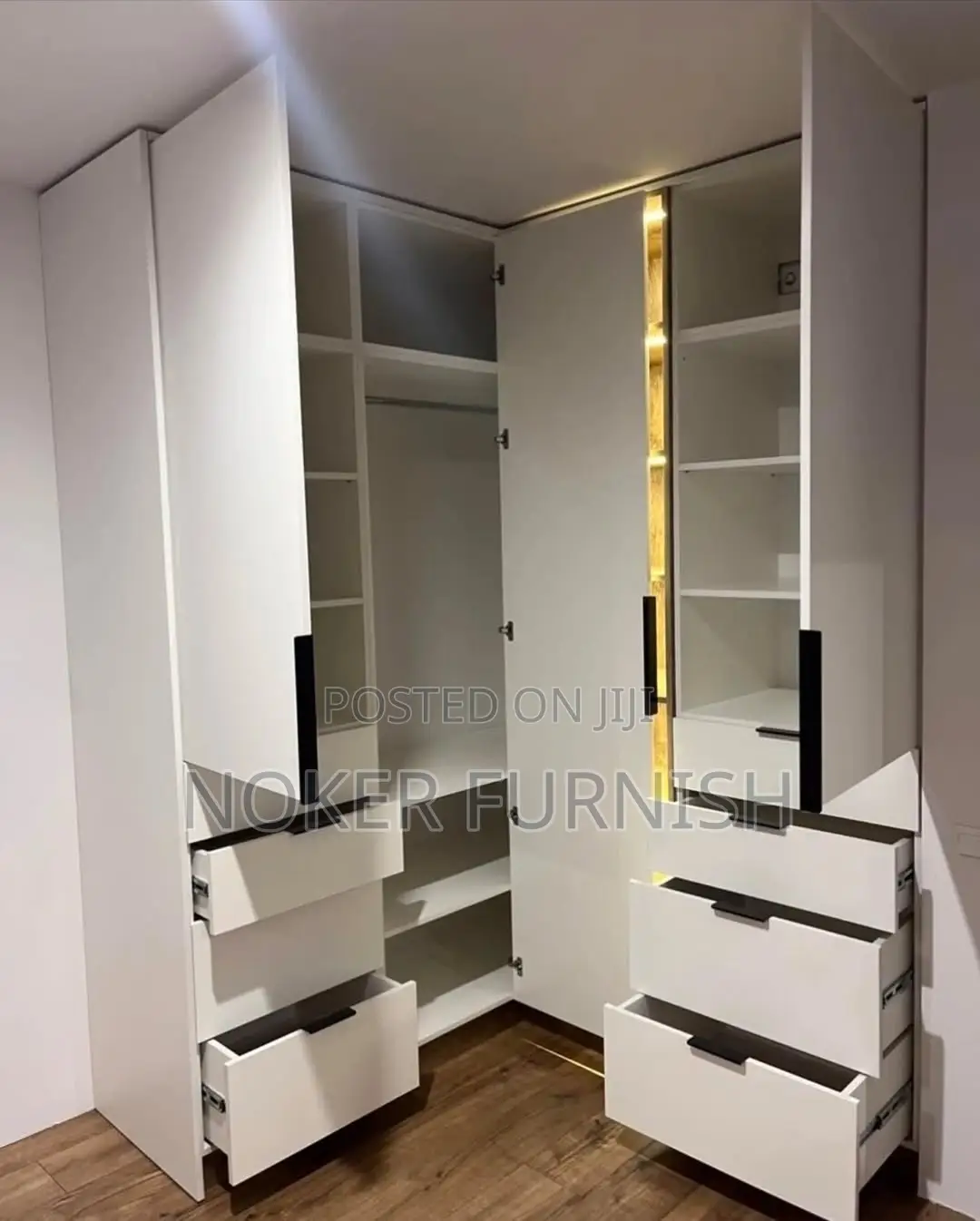 Home Closet Wardrobes- With Shelves
