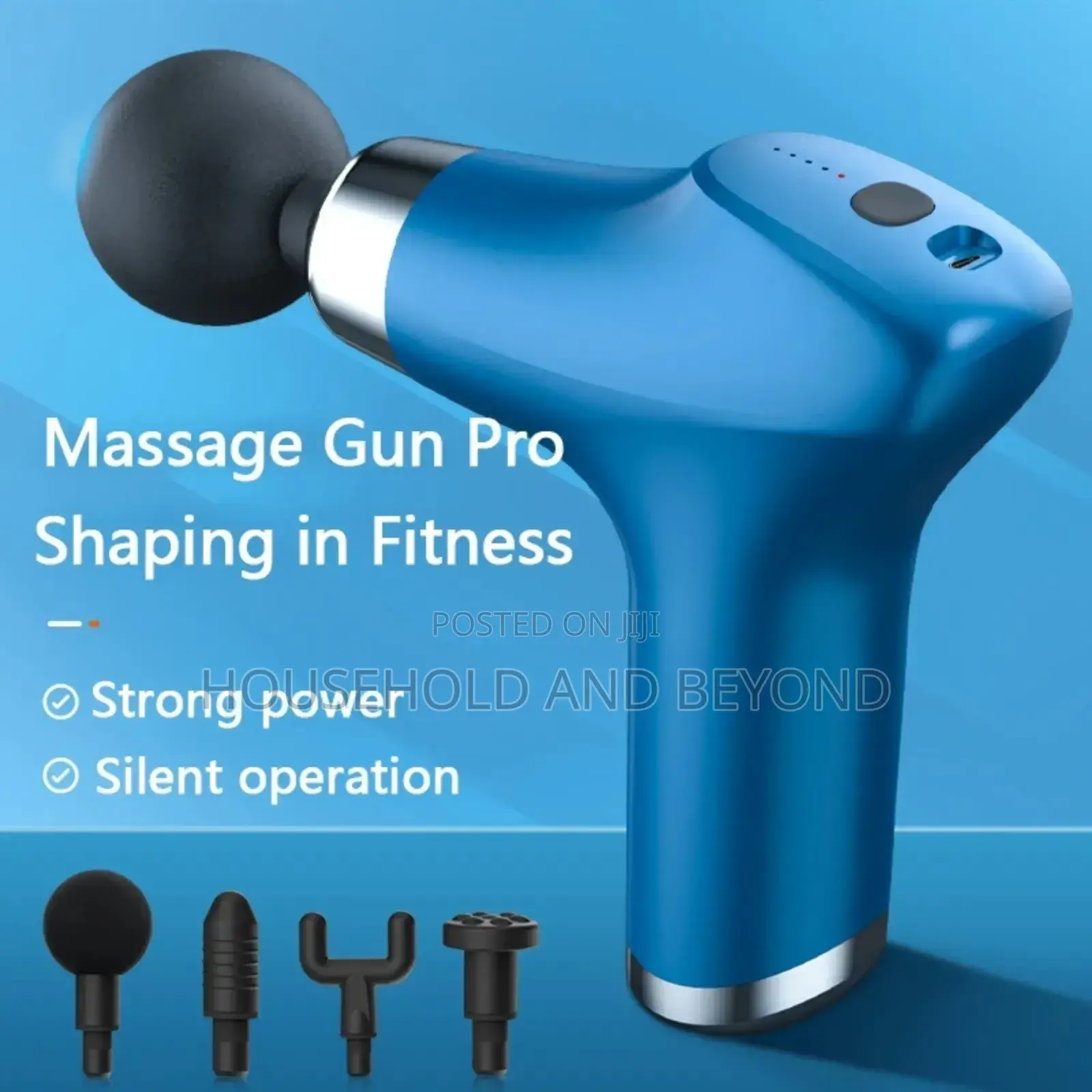 Rechargeable Compact Power Body Massager