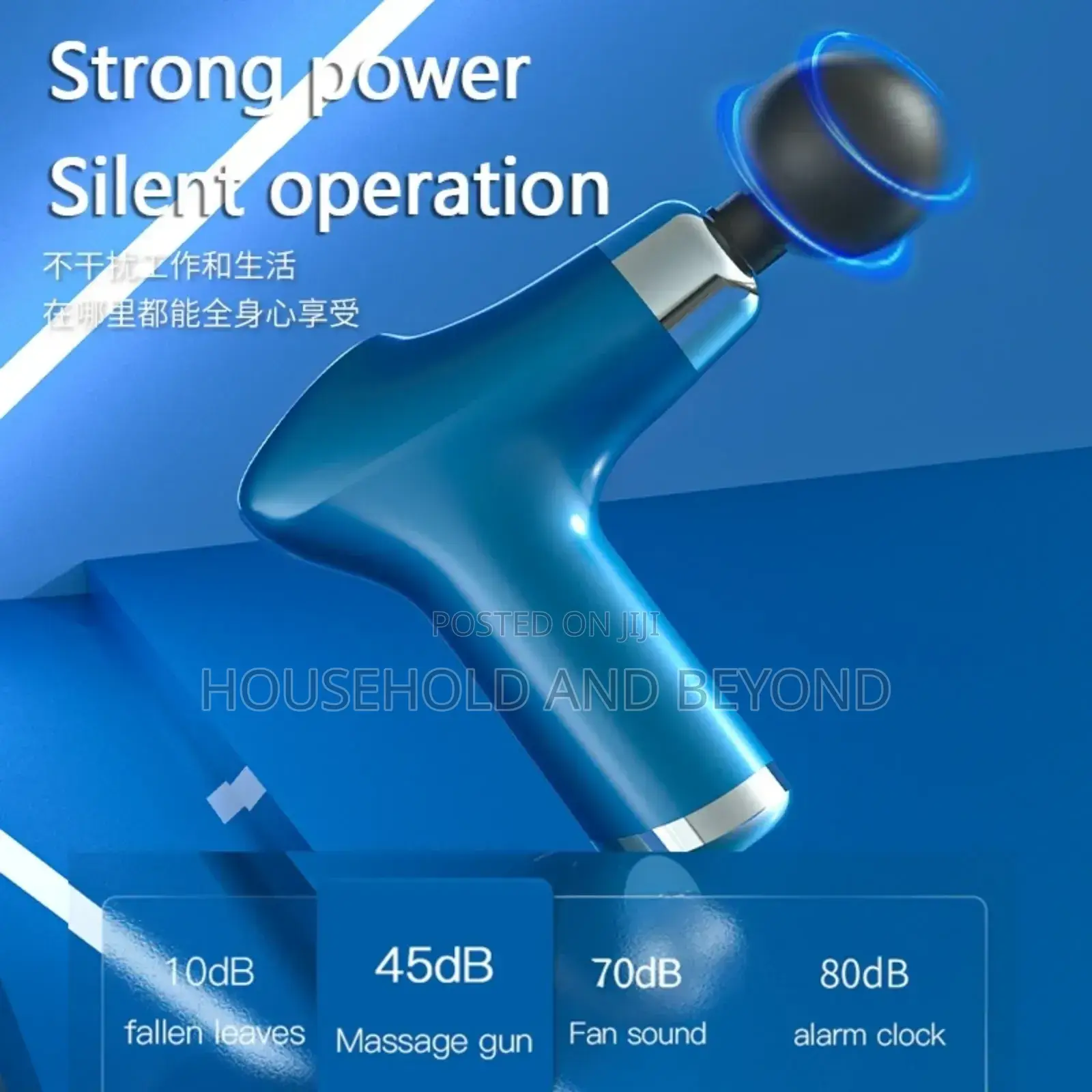 Rechargeable Compact Power Body Massager