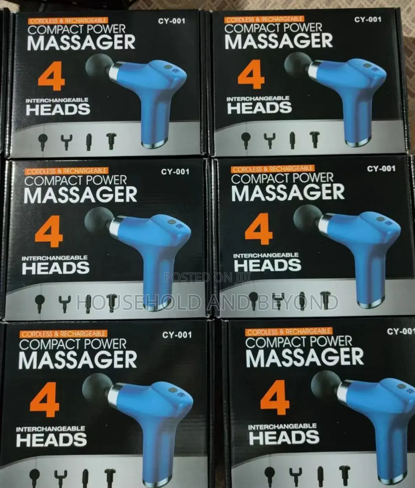 Rechargeable Compact Power Body Massager