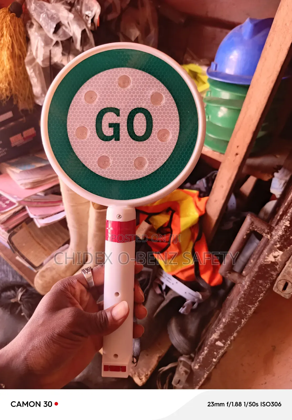 Rechargeable Road Safety Traffic Sign