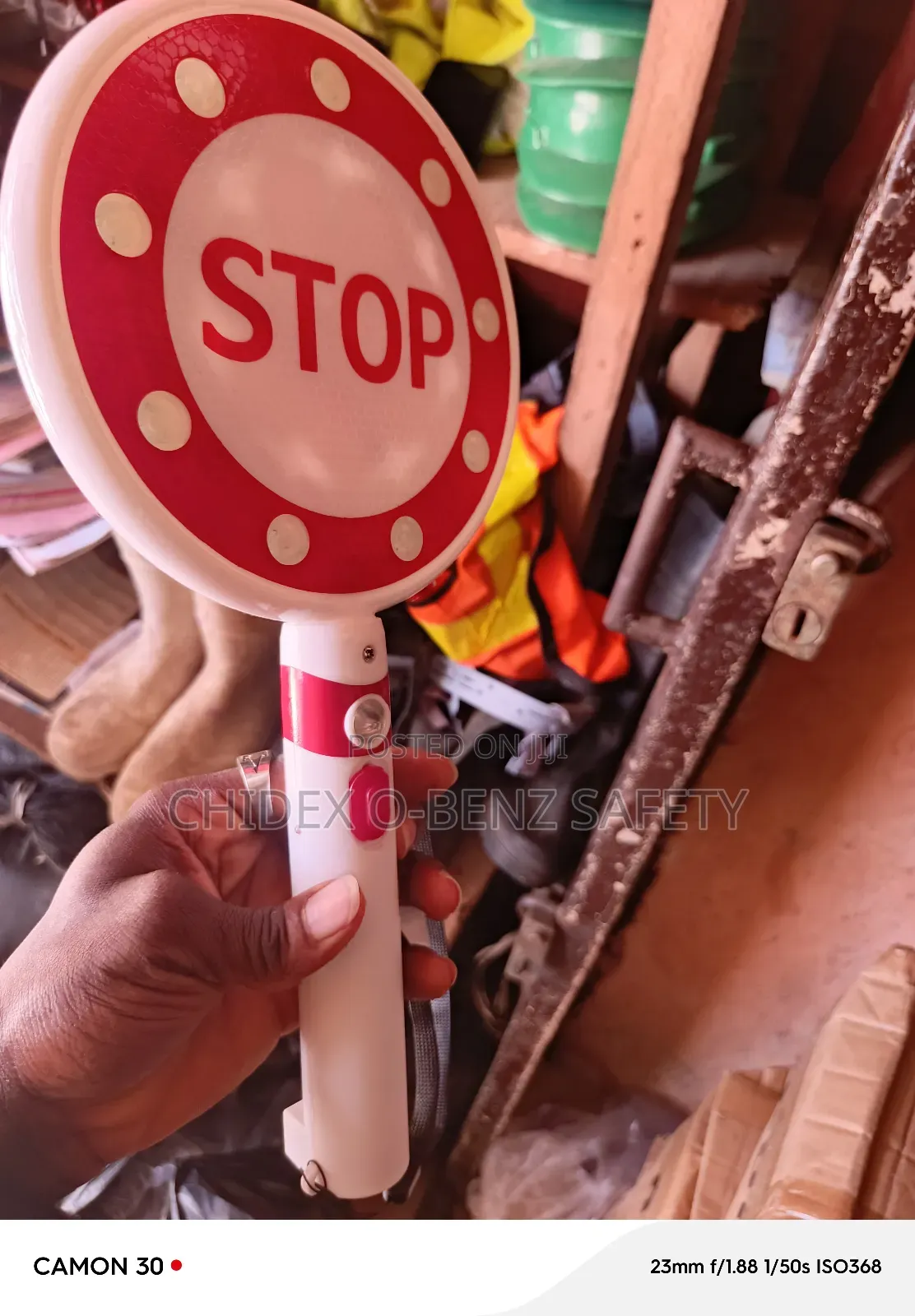 Rechargeable Road Safety Traffic Sign