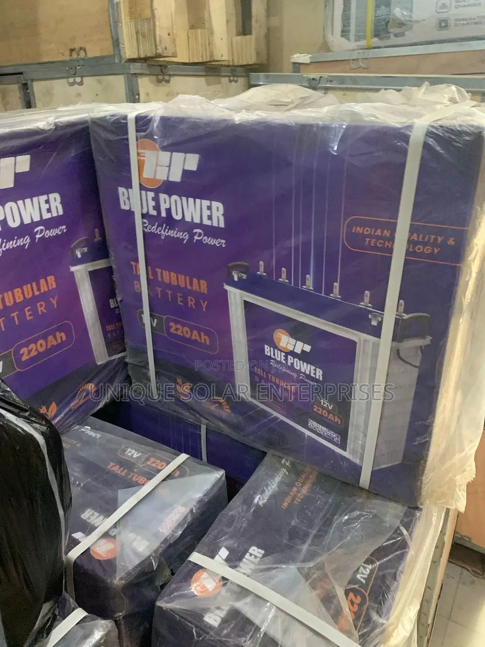 Blue Power 220ah Tubular Battery